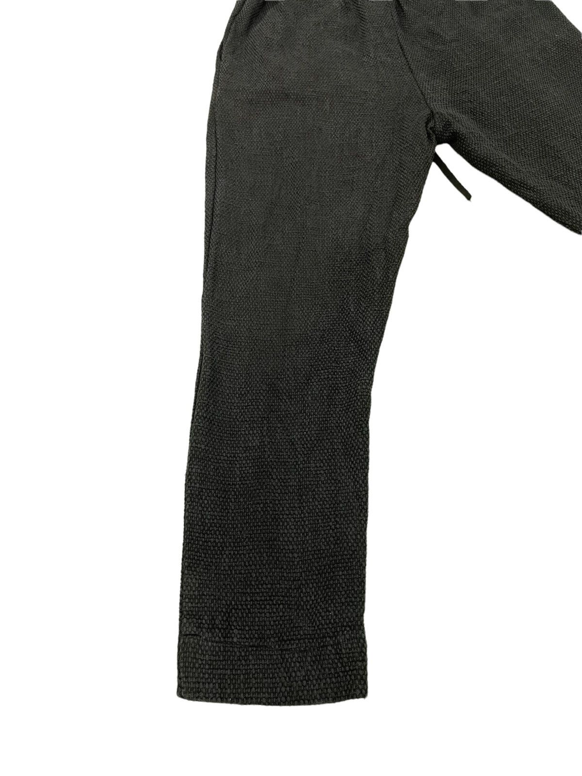 Japanese Brand Seiko Taki Thick Woven Cotton Jogger Indigo Black 8🟦 Size US 32 / EU 48 - 8 Thumbnail