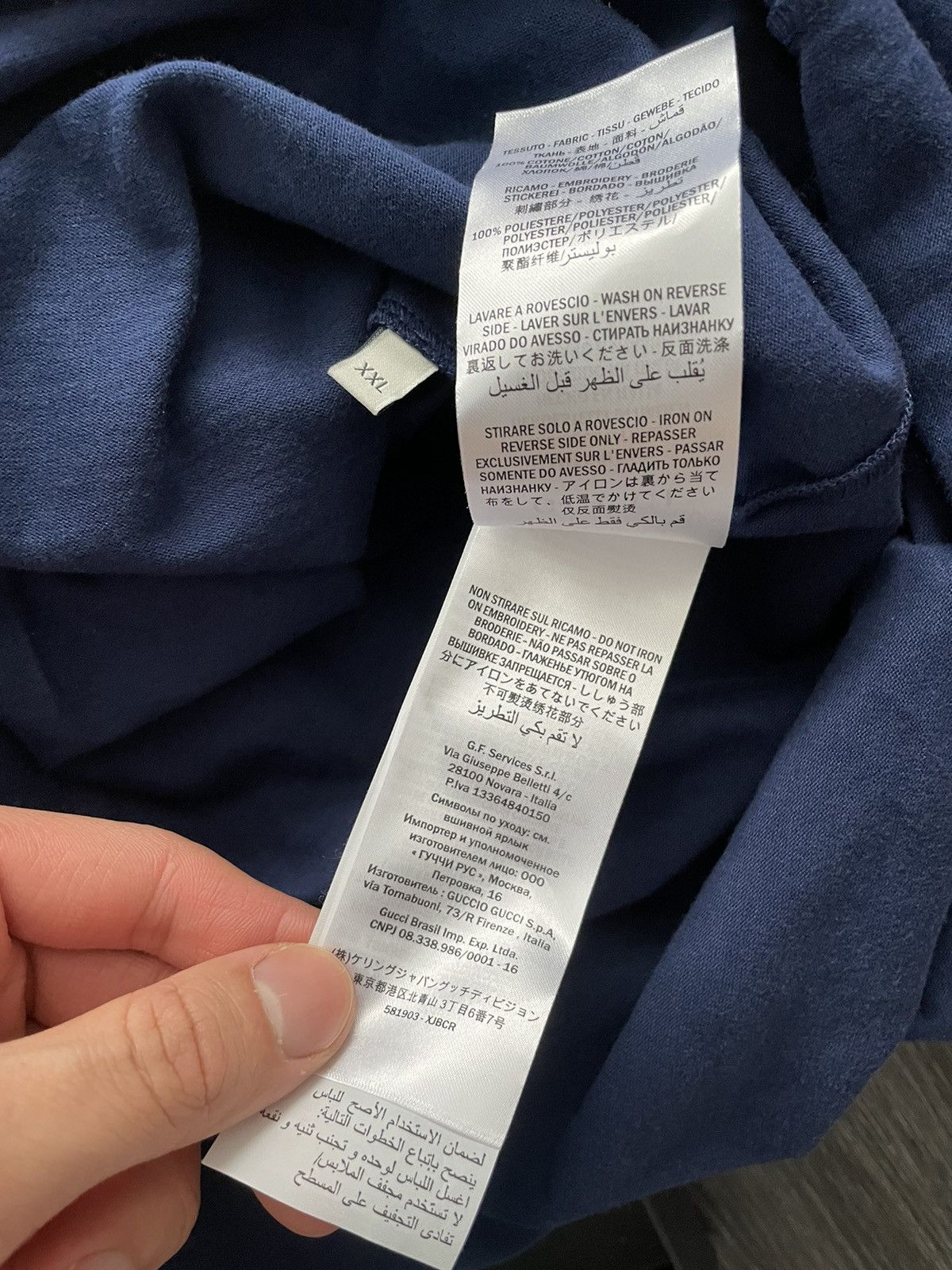 Gucci $2k Brand New Super Runway Embroidery Tennis Logo Shirt Size US XXL / EU 58 / 5 - 15 Thumbnail