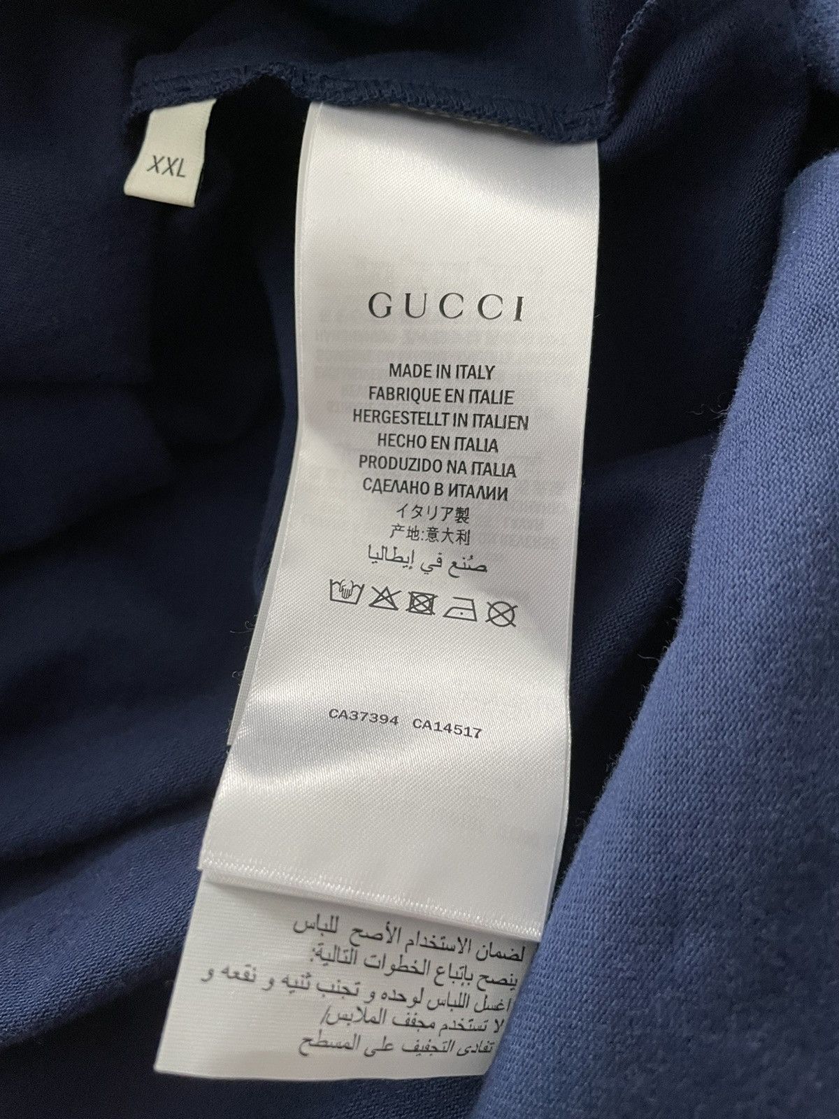 Gucci $2k Brand New Super Runway Embroidery Tennis Logo Shirt Size US XXL / EU 58 / 5 - 12 Thumbnail