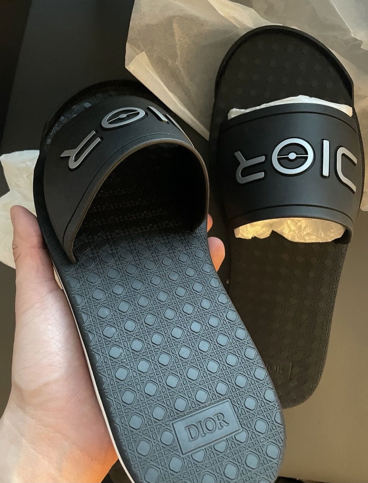 Club Sorayama × Dior Rare Dior x Sorayama Super Limited Runway Sandal Slides New Size US 10 / EU 43 - 14 Thumbnail