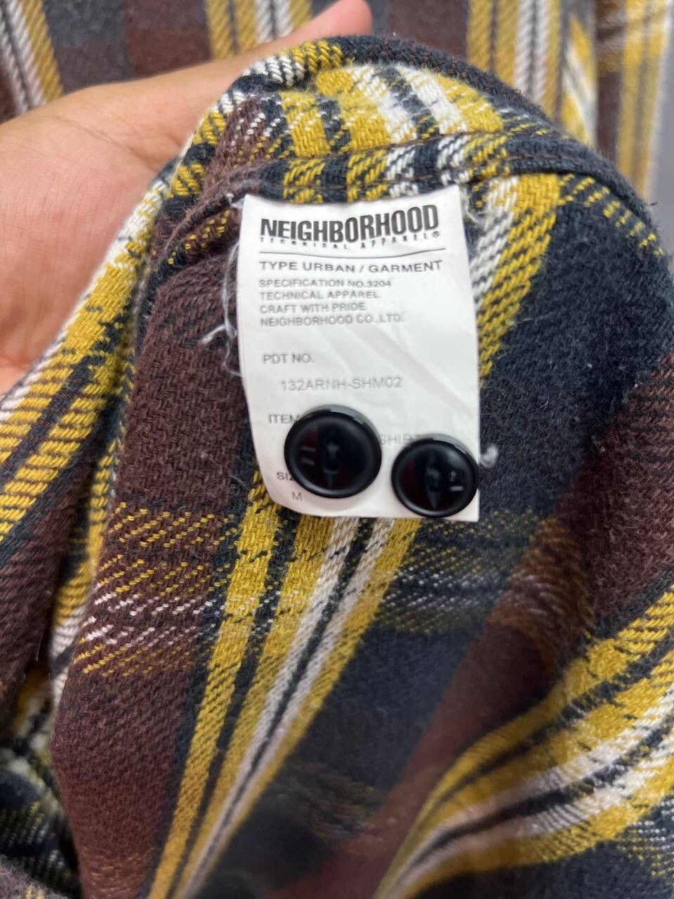 Neighborhood NEIGHBORHOOD COTTON FLANNEL MADE IN JAPAN Size US M / EU 48-50 / 2 - 10 Thumbnail
