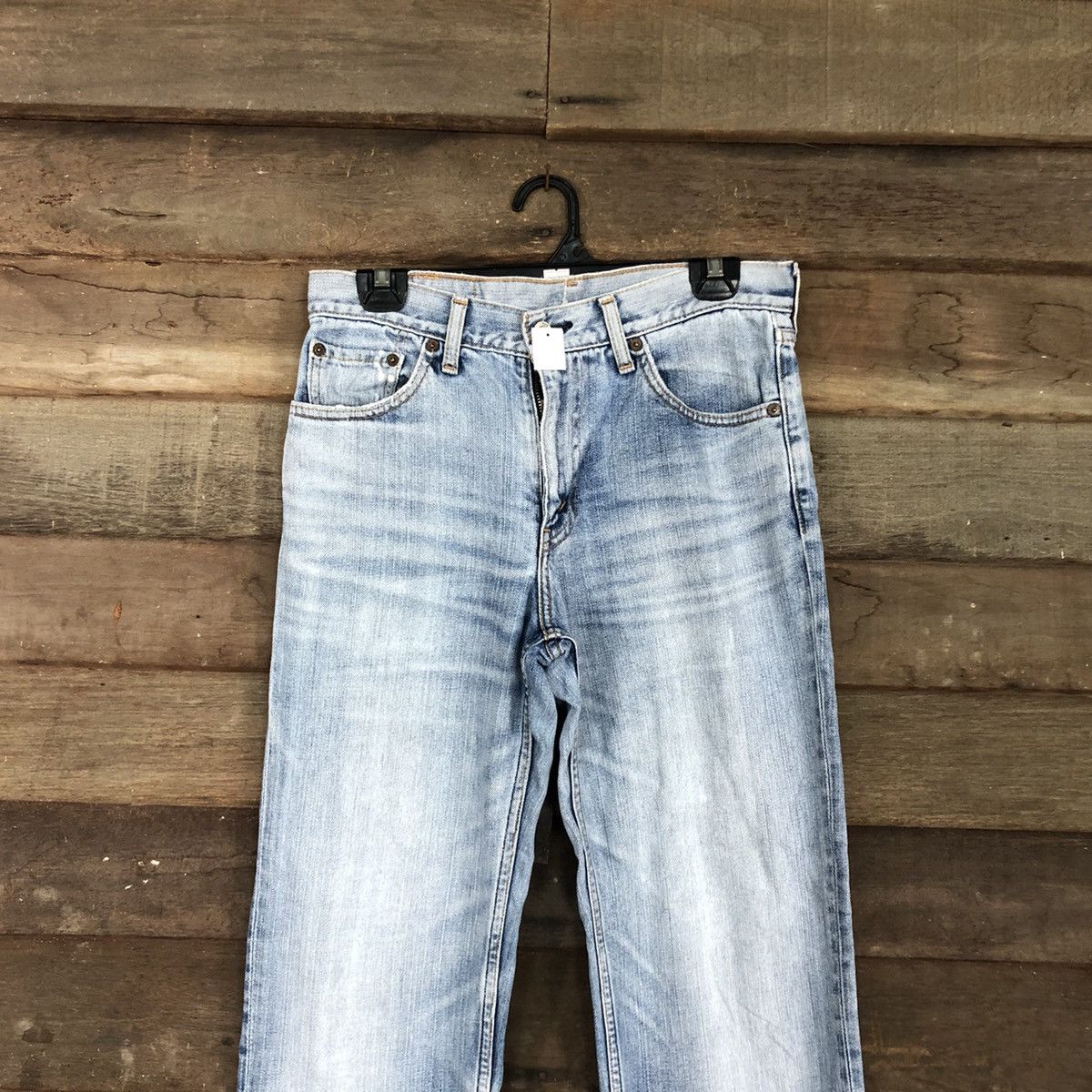 Levi's 533 Levis Strauss faded Blue Denim Jeans Pants #4581 Size US 29 - 2 Thumbnail