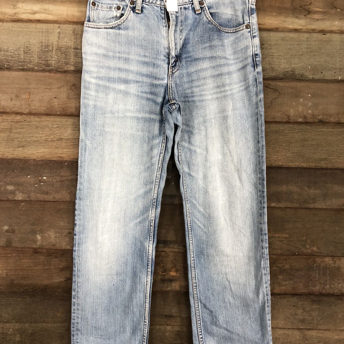 Levi's 533 Levis Strauss faded Blue Denim Jeans Pants #4581 Size US 29 - 4 Thumbnail