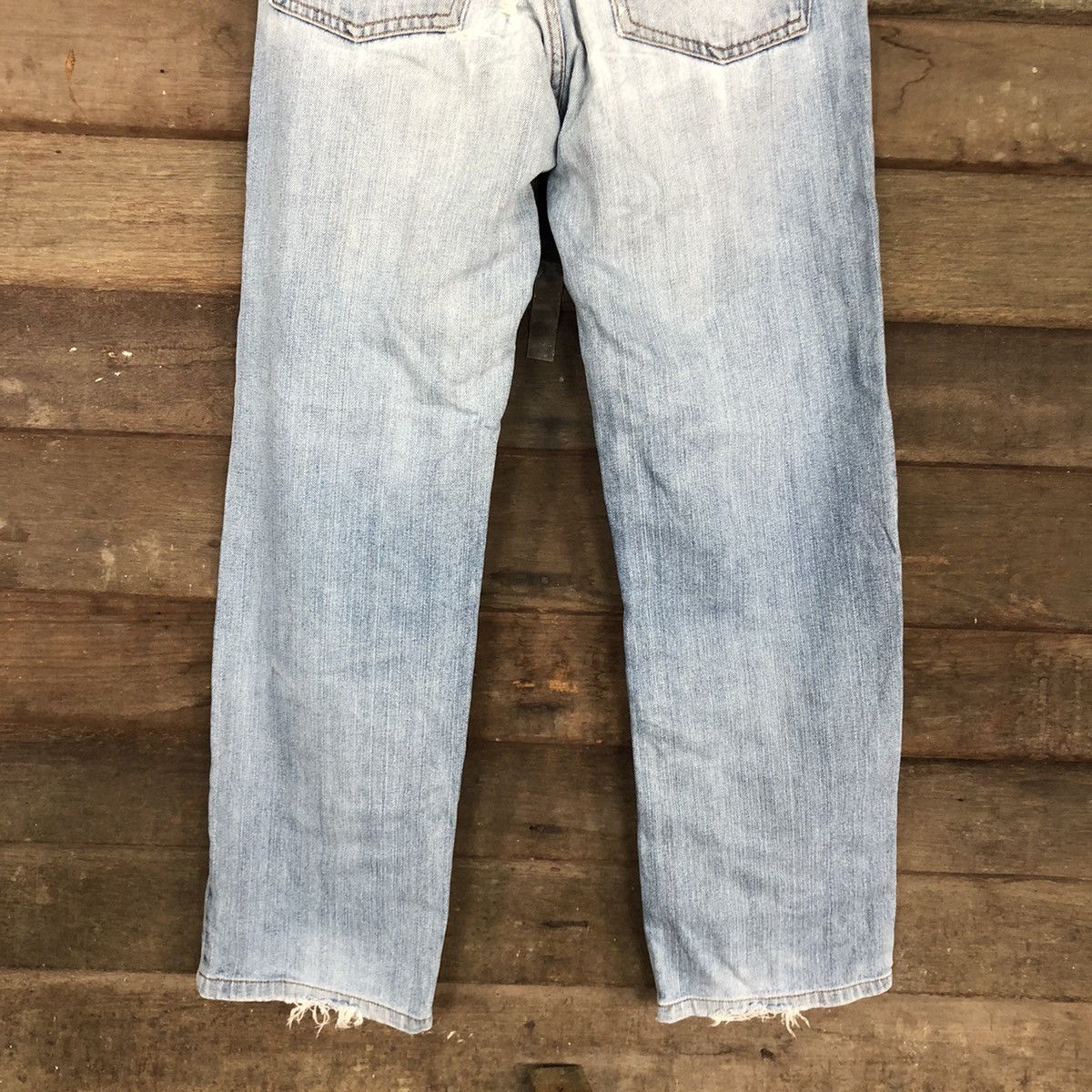 Levi's 533 Levis Strauss faded Blue Denim Jeans Pants #4581 Size US 29 - 11 Thumbnail