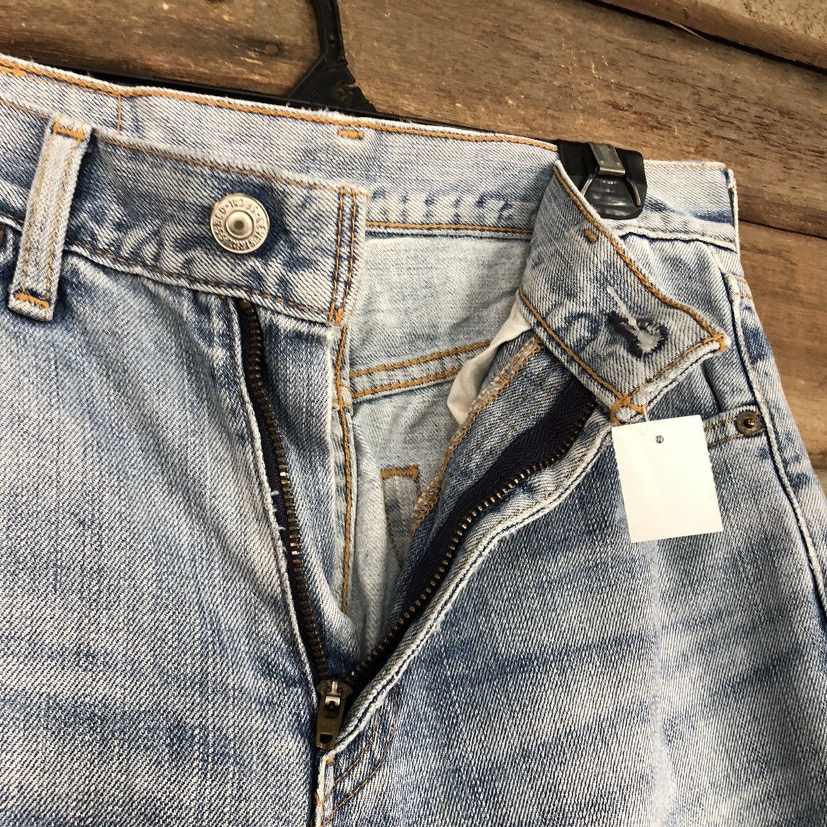 Levi's 533 Levis Strauss faded Blue Denim Jeans Pants #4581 Size US 29 - 7 Thumbnail