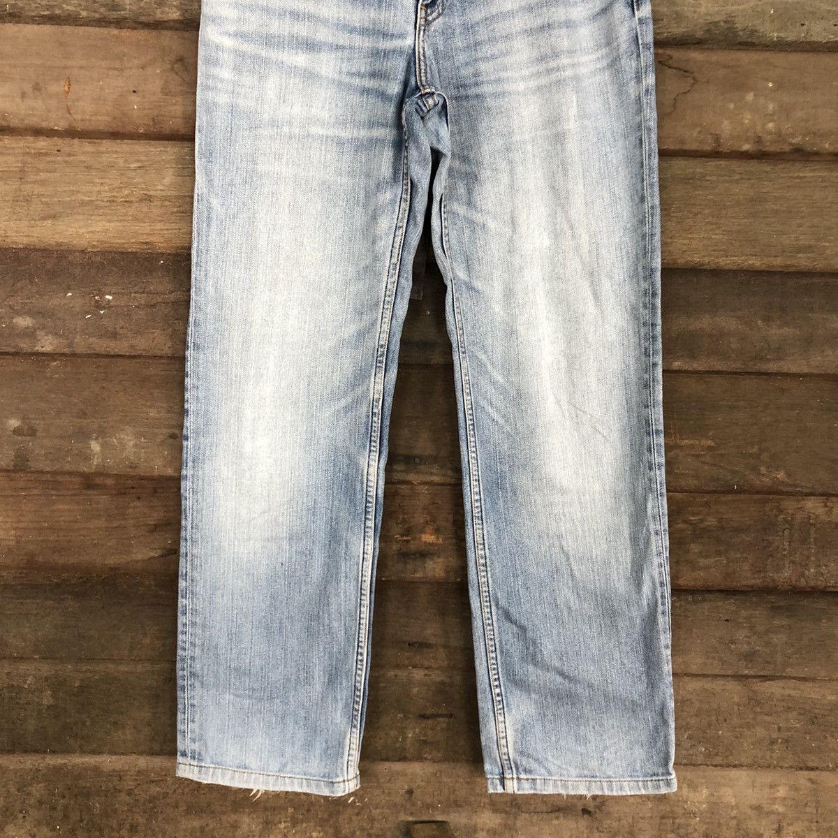 Levi's 533 Levis Strauss faded Blue Denim Jeans Pants #4581 Size US 29 - 3 Thumbnail