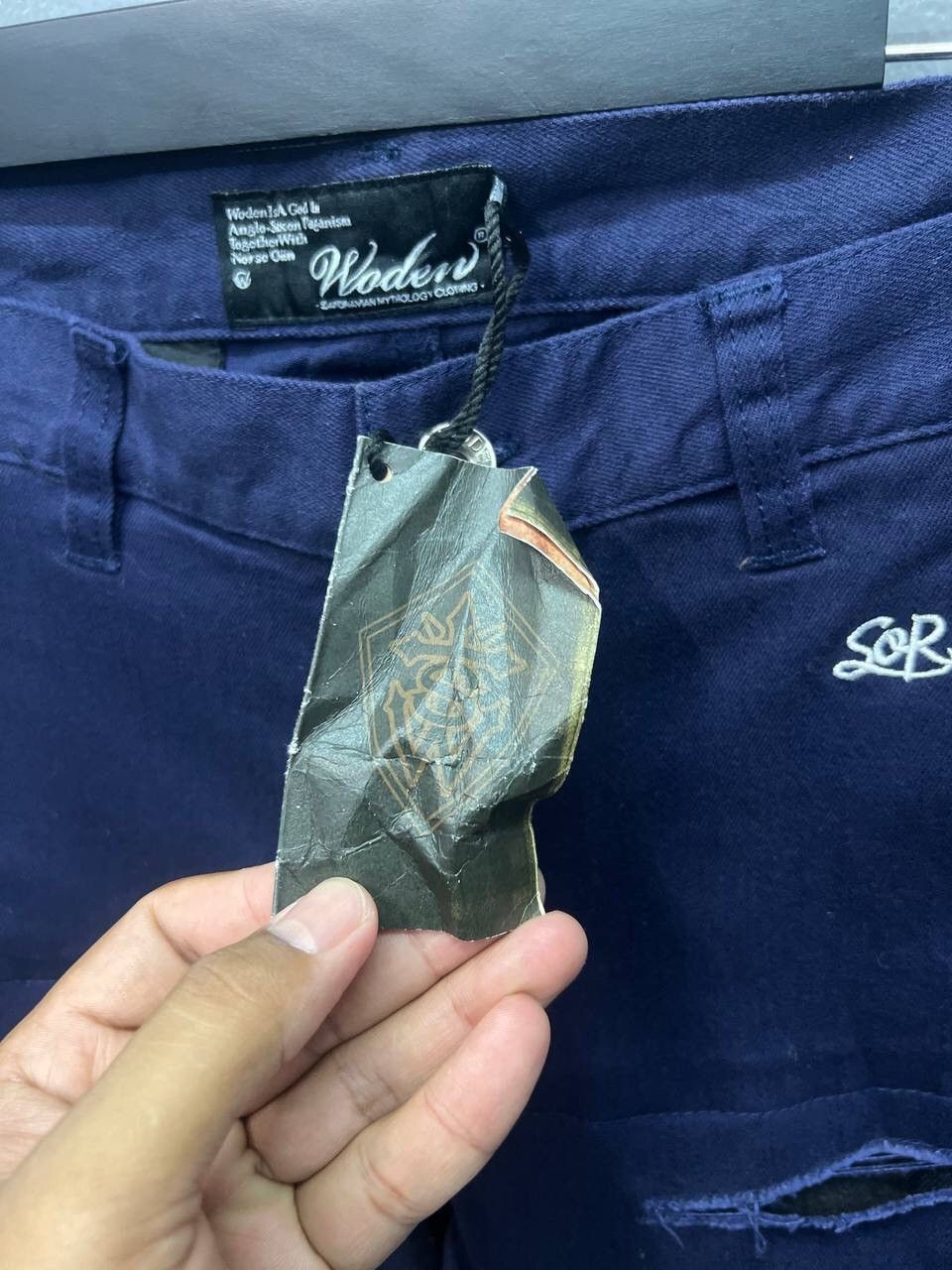 Japanese Brand × Seditionaries RARE🔥WODEN BY SAINT OF ROCK SCADINAVIAN METHOLOGY PANTS Size US 34 / EU 50 - 6 Thumbnail