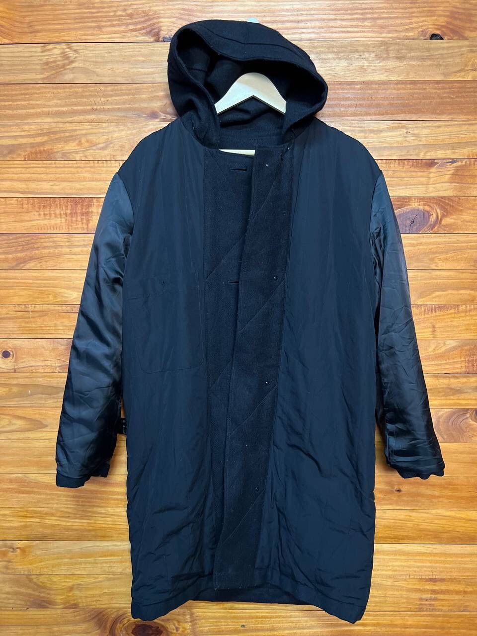 Lemaire × Uniqlo UNIQLO & LEMAIRE WOOL HOODIE LONG COAT Size M / US 6-8 / IT 42-44 - 9 Thumbnail