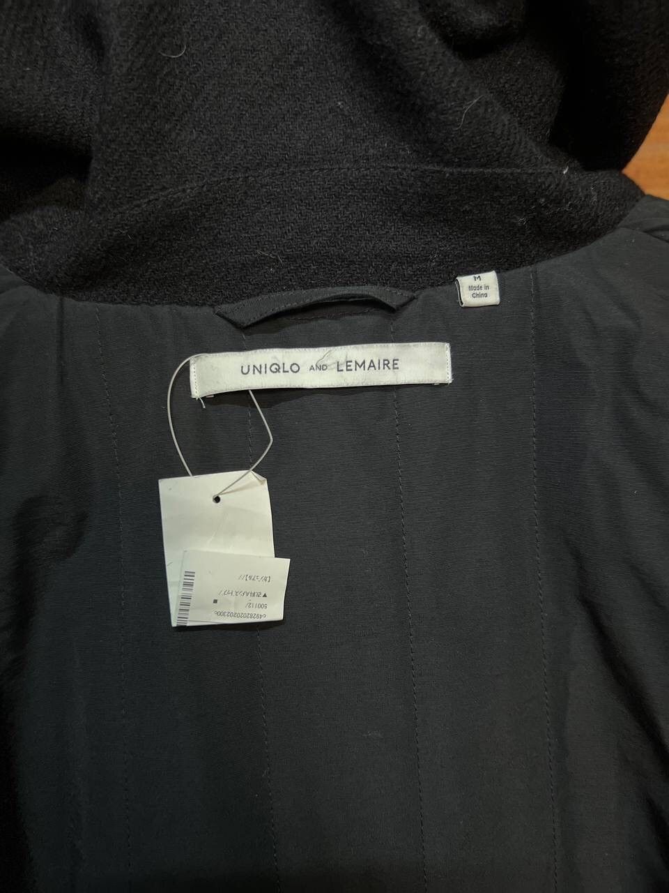 Lemaire × Uniqlo UNIQLO & LEMAIRE WOOL HOODIE LONG COAT Size M / US 6-8 / IT 42-44 - 11 Thumbnail