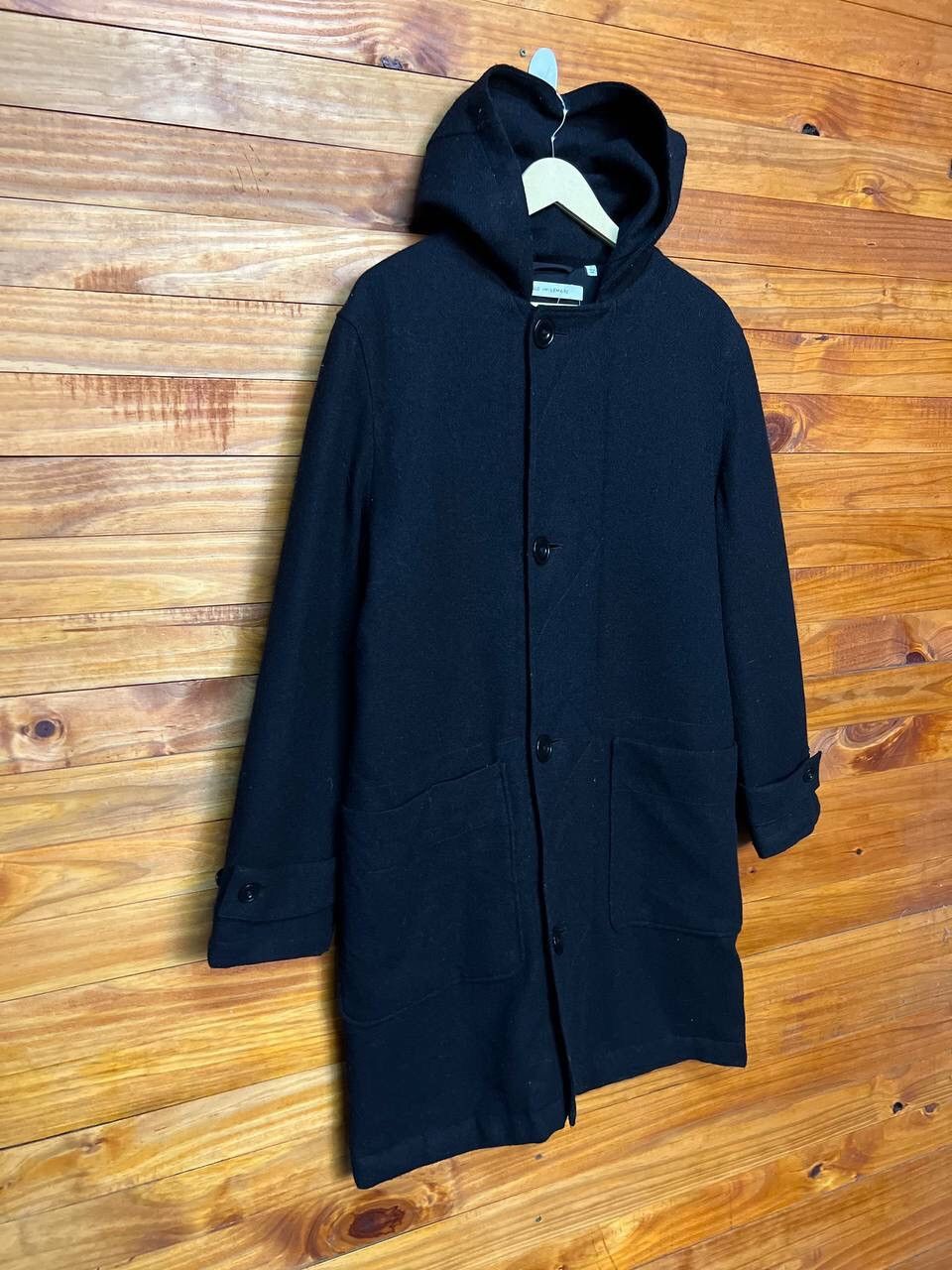 Lemaire × Uniqlo UNIQLO & LEMAIRE WOOL HOODIE LONG COAT Size M / US 6-8 / IT 42-44 - 2 Thumbnail