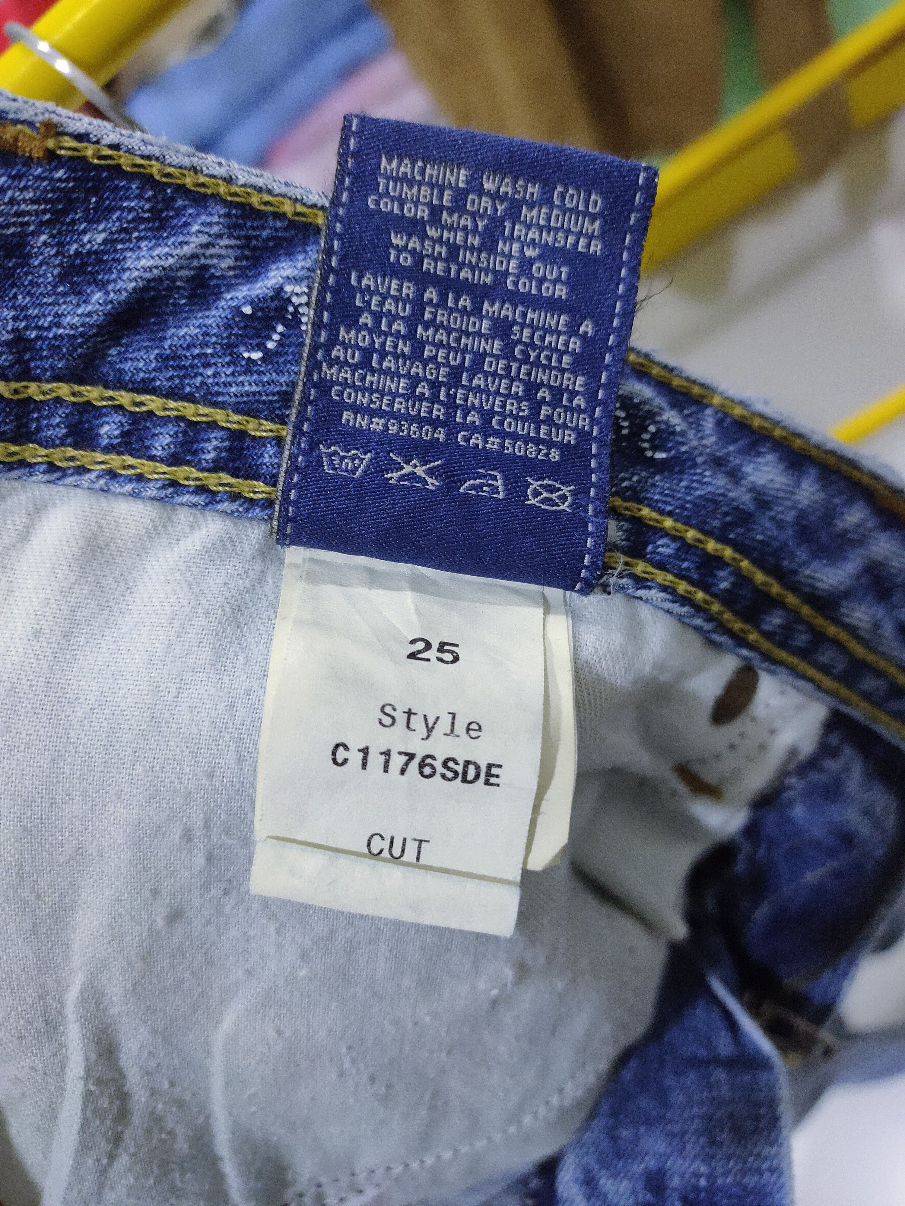 Japanese Brand J&COMPANY Embroidery Apache Skull Acid Washed Bootcut Jeans Size 28" / US 6 / IT 42 - 25 Thumbnail