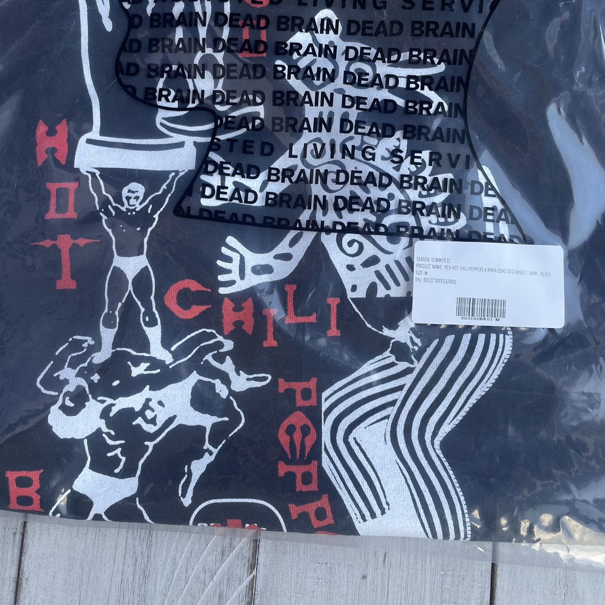Band Tees × Brain Dead RED HOT CHiLi PEPPERS DOG DANCE TEE Size US M / EU 48-50 / 2 - 7 Thumbnail