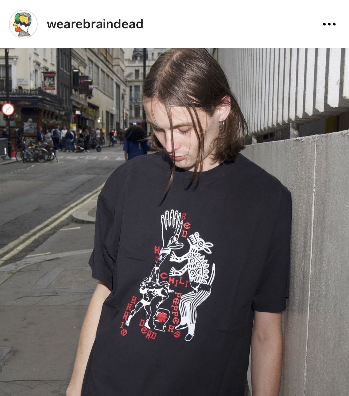 Band Tees × Brain Dead RED HOT CHiLi PEPPERS DOG DANCE TEE Size US M / EU 48-50 / 2 - 1 Thumbnail