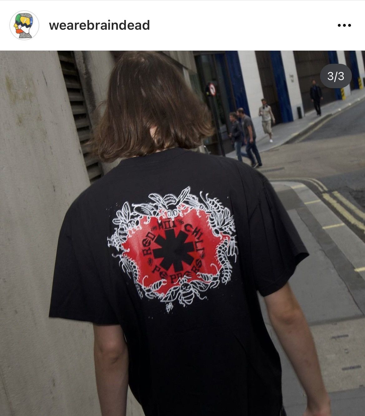Band Tees × Brain Dead RED HOT CHiLi PEPPERS DOG DANCE TEE Size US M / EU 48-50 / 2 - 2 Thumbnail