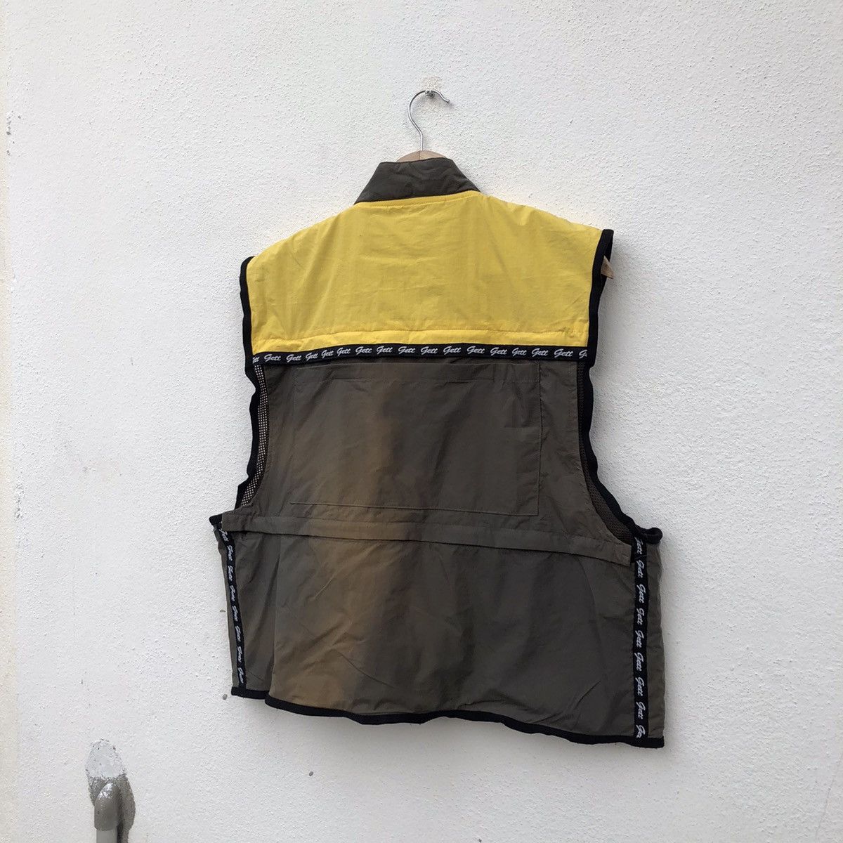Japanese Brand VINTAGE GETT EXCITING FISHING BAY VEST UTILITY MULTI POCKET Size US L / EU 52-54 / 3 - 10 Thumbnail