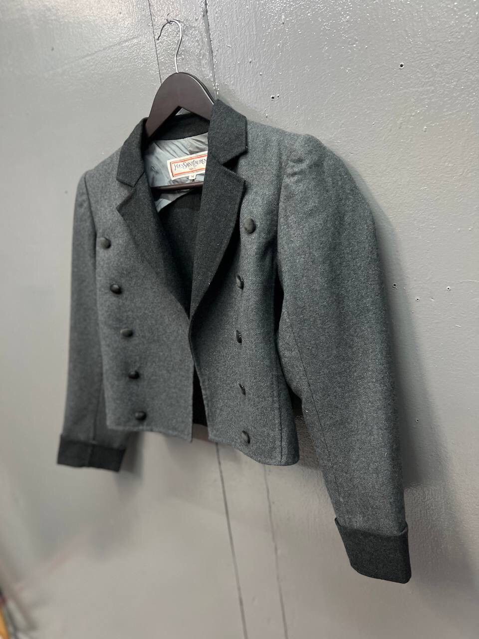 Yves Saint Laurent YVESSAINTLAURENT PARIS COAT Size M / US 6-8 / IT 42-44 - 3 Thumbnail
