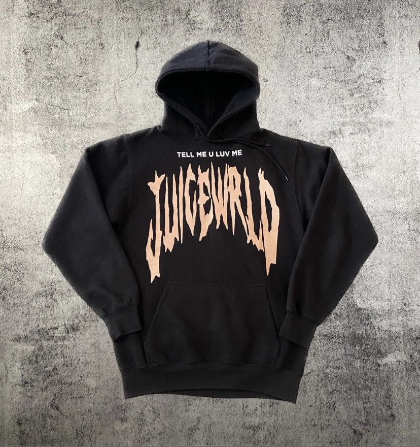 Hoodie Juice Wrld Black 2024 Moon 999 club XL *READ*