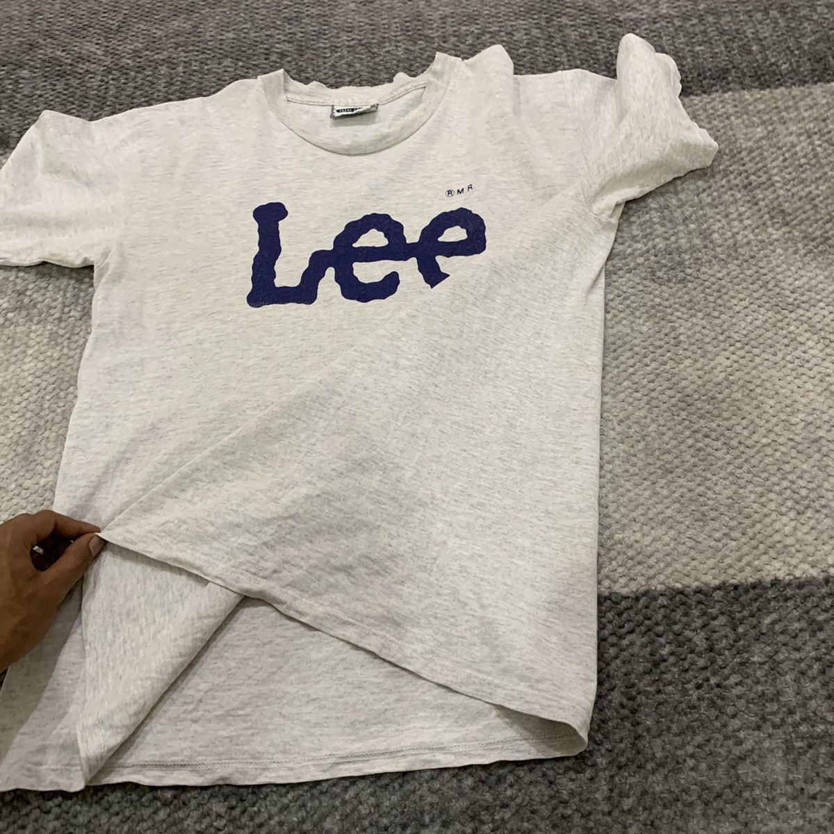 Lee LEE Vintage 80s Big Logo Graphic Streetwear Surt Tee Tshirt Size US L / EU 52-54 / 3 - 4 Thumbnail