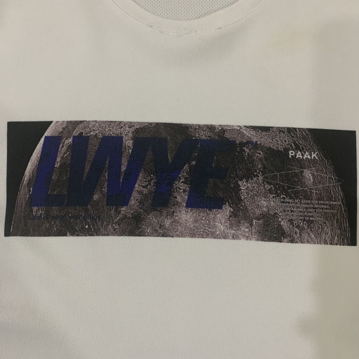 Japanese Brand × NASA LWYE PAAK Box Logo Moon Galaxy Universe Space NASA TShirt Size US S / EU 44-46 / 1 - 4 Thumbnail