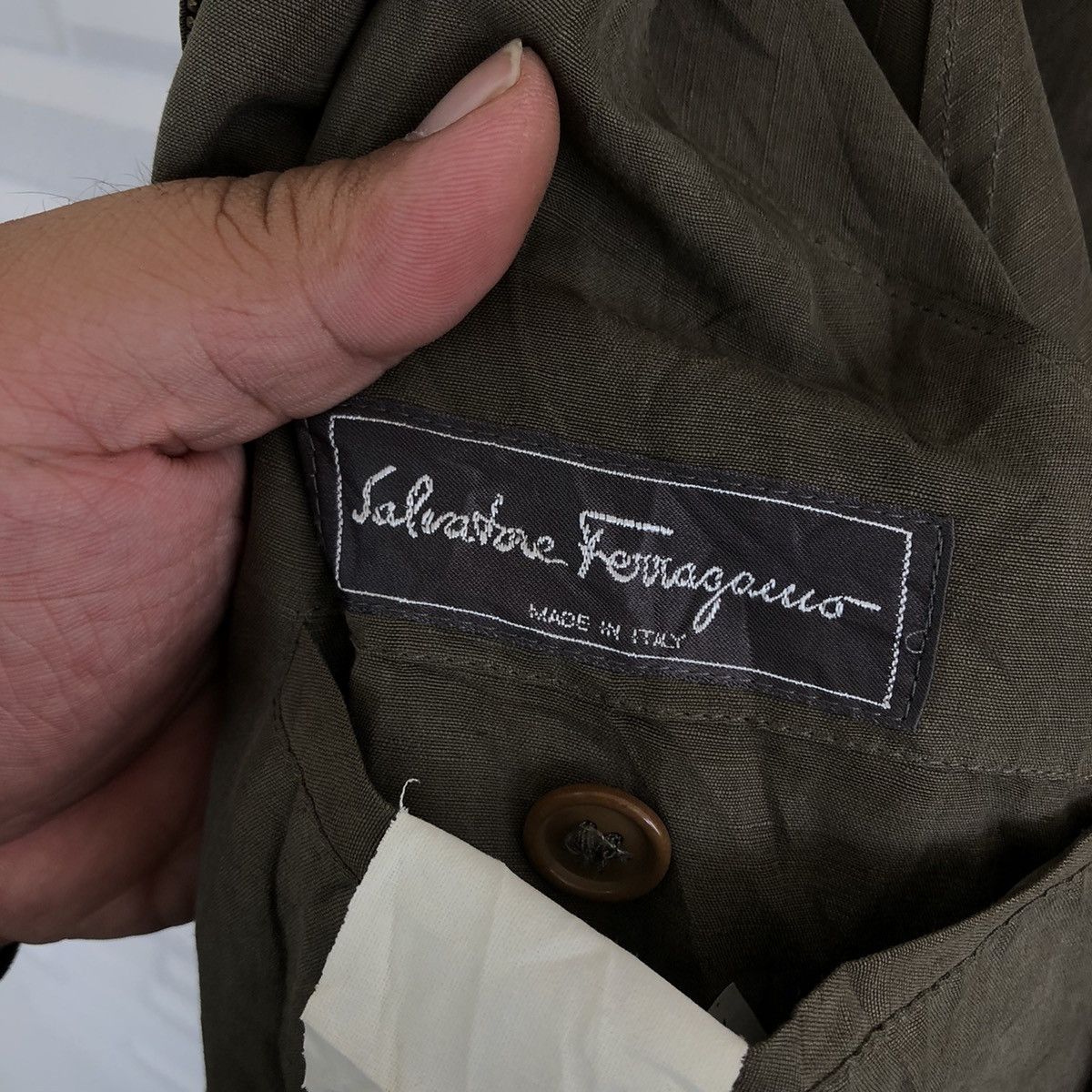 Salvatore Ferragamo ZIPPER JACKET SALVATORE FERRAGAMO RARE DESIGN Size US S / EU 44-46 / 1 - 12 Thumbnail