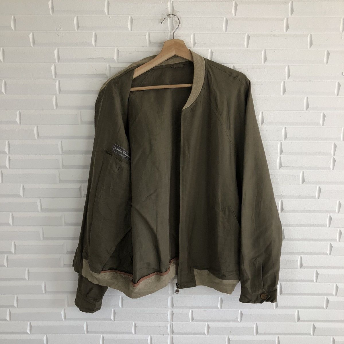 Salvatore Ferragamo ZIPPER JACKET SALVATORE FERRAGAMO RARE DESIGN Size US S / EU 44-46 / 1 - 9 Thumbnail