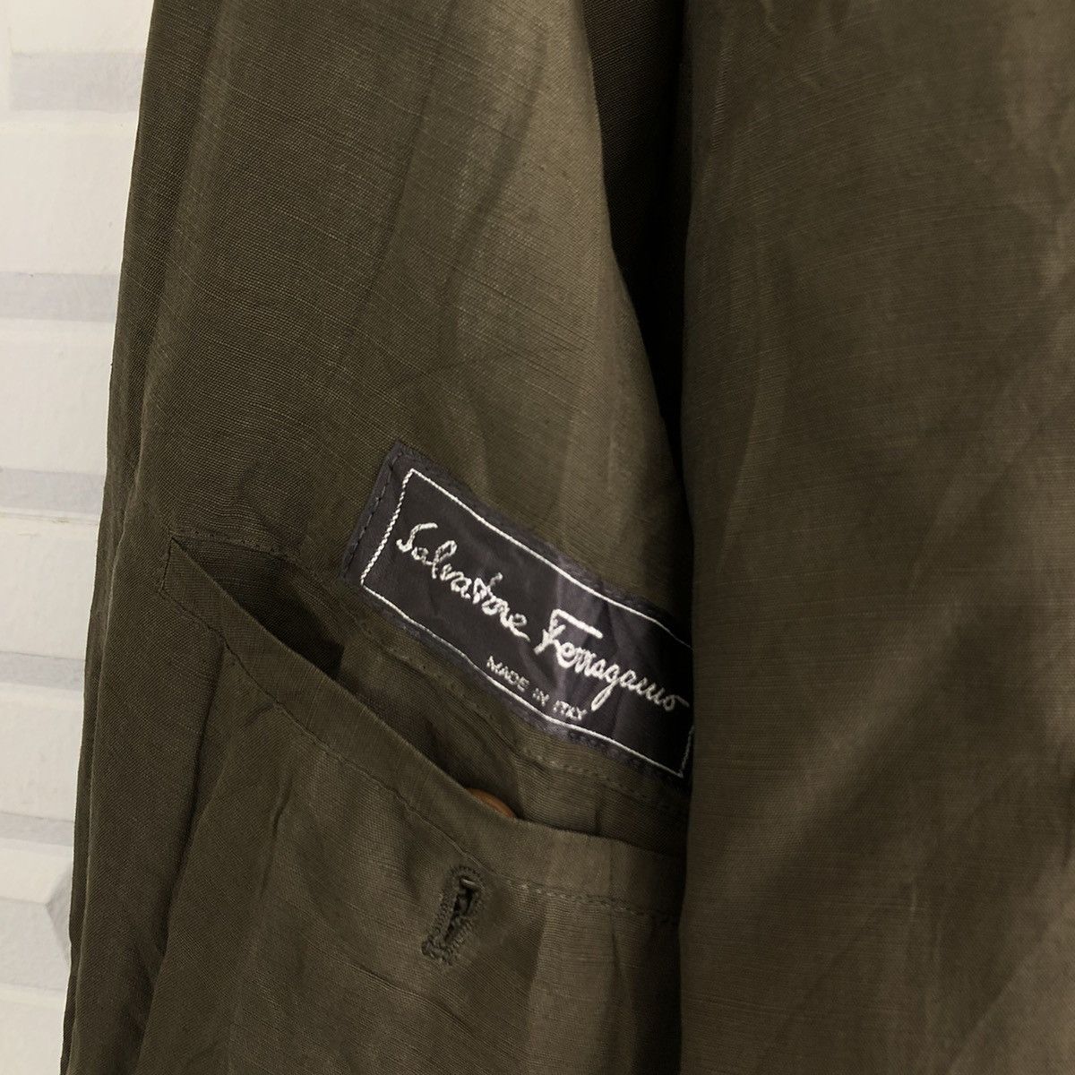 Salvatore Ferragamo ZIPPER JACKET SALVATORE FERRAGAMO RARE DESIGN Size US S / EU 44-46 / 1 - 10 Thumbnail