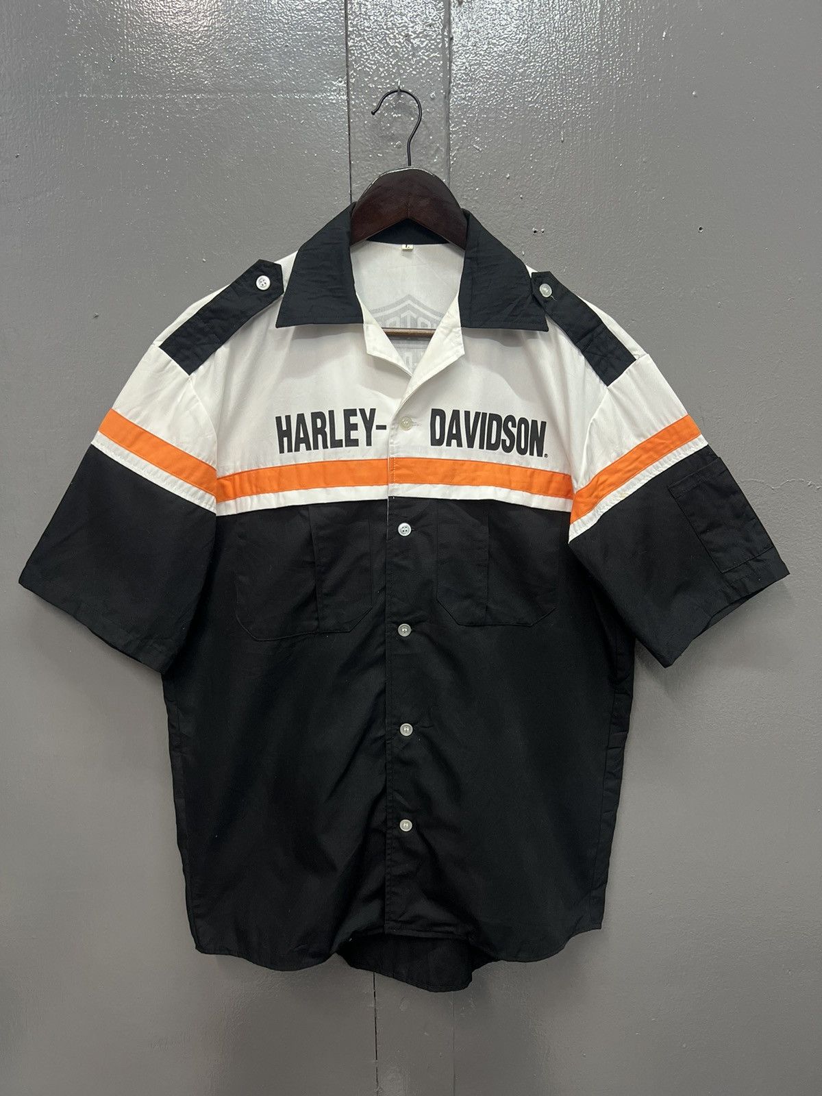 Harley Davidson ARCHIVE HARLEY DAVIDSON MOTORCYCLES SHIRT Size US L / EU 52-54 / 3 - 1 Thumbnail
