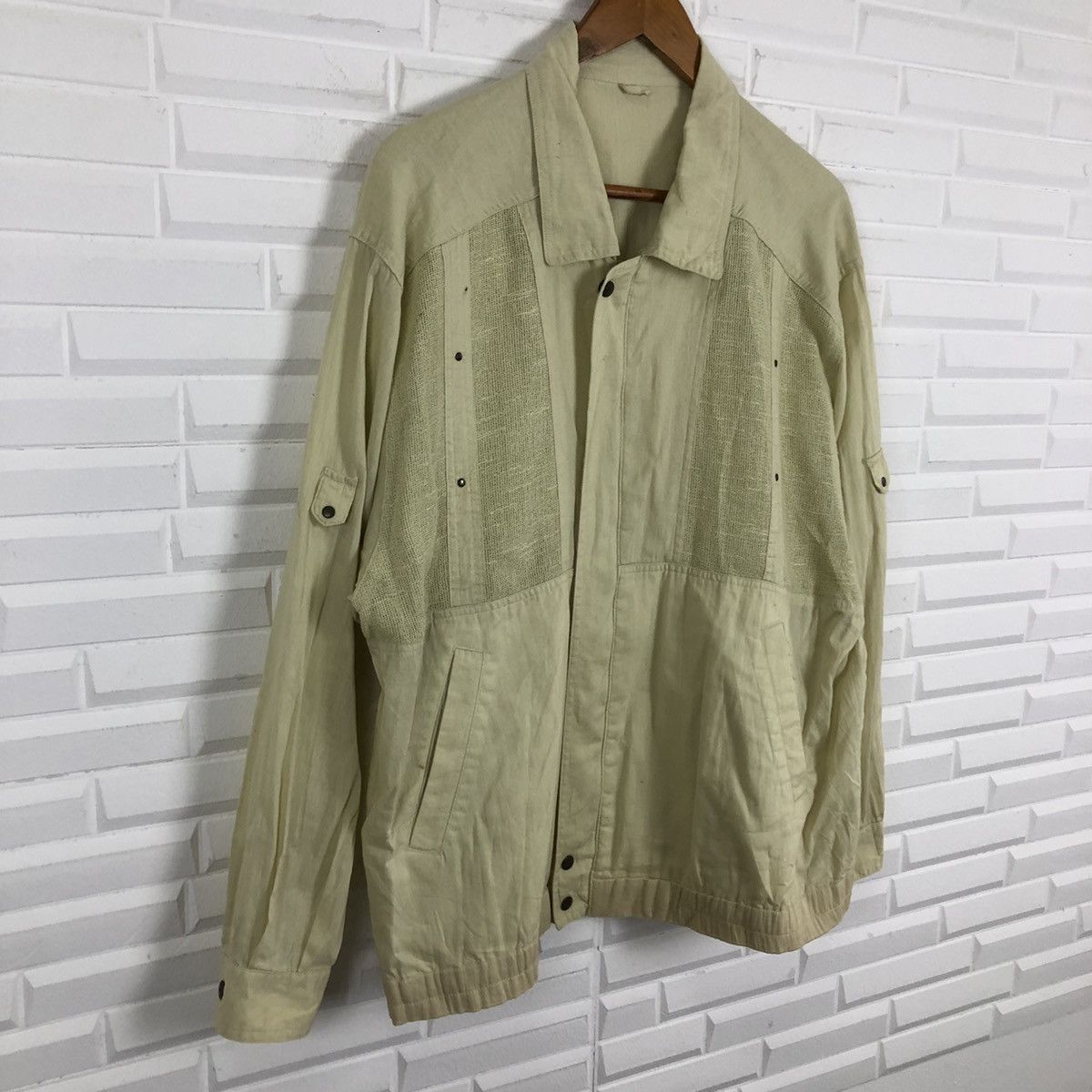 Japanese Brand RARE PROCONDOR ZIPPER JACKET INSPIRED BY MA-1 ISSEY MIYAKE Size US L / EU 52-54 / 3 - 2 Thumbnail