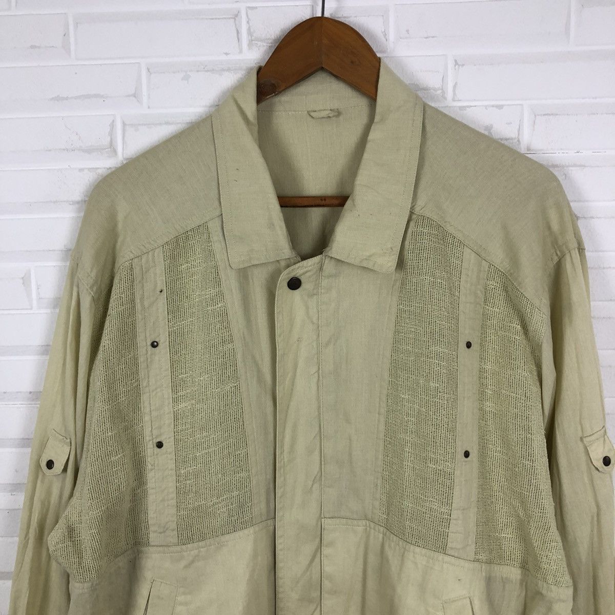 Japanese Brand RARE PROCONDOR ZIPPER JACKET INSPIRED BY MA-1 ISSEY MIYAKE Size US L / EU 52-54 / 3 - 3 Thumbnail