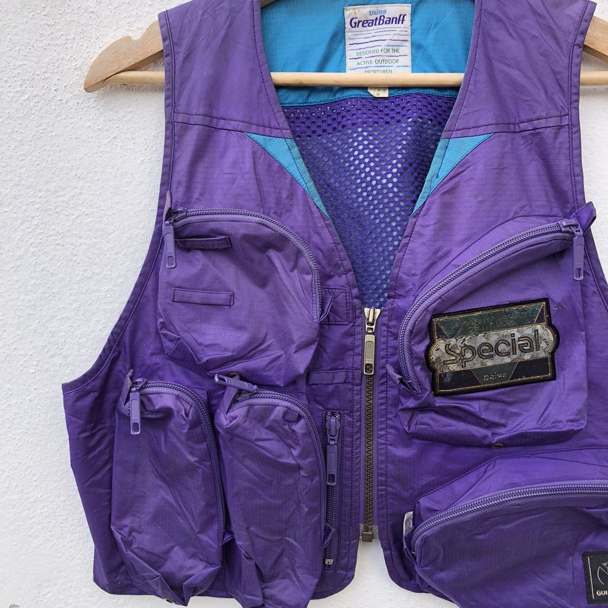 Goretex VINTAGE DAIWA GREATBANFF VEST MULTI POCKET GORETEX Size US M / EU 48-50 / 2 - 7 Thumbnail