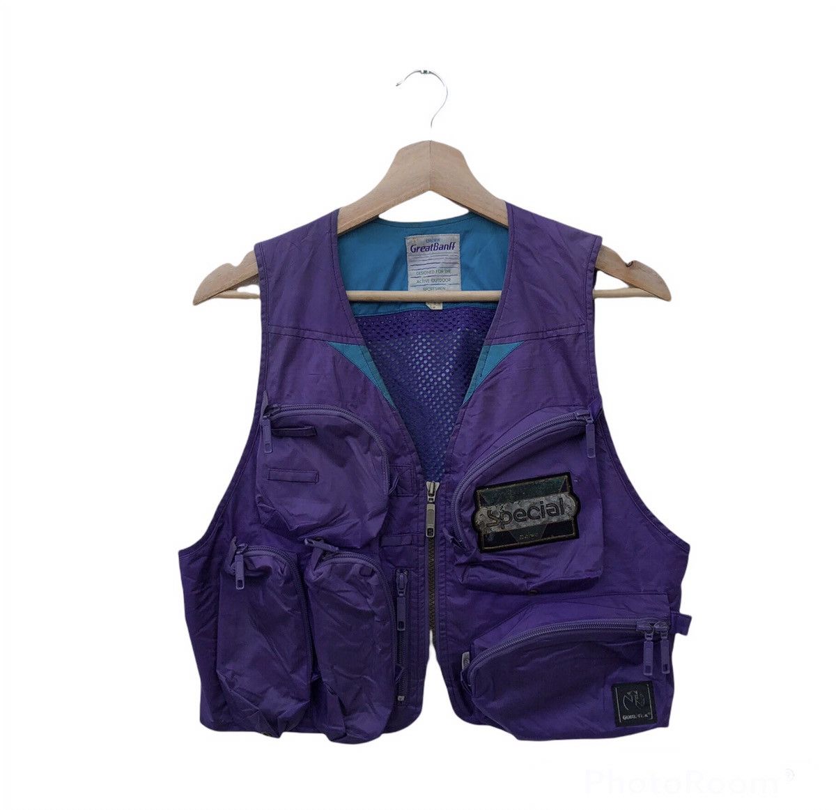 Goretex VINTAGE DAIWA GREATBANFF VEST MULTI POCKET GORETEX Size US M / EU 48-50 / 2 - 1 Thumbnail