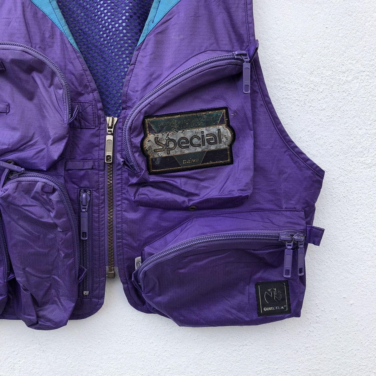 Goretex VINTAGE DAIWA GREATBANFF VEST MULTI POCKET GORETEX Size US M / EU 48-50 / 2 - 6 Thumbnail