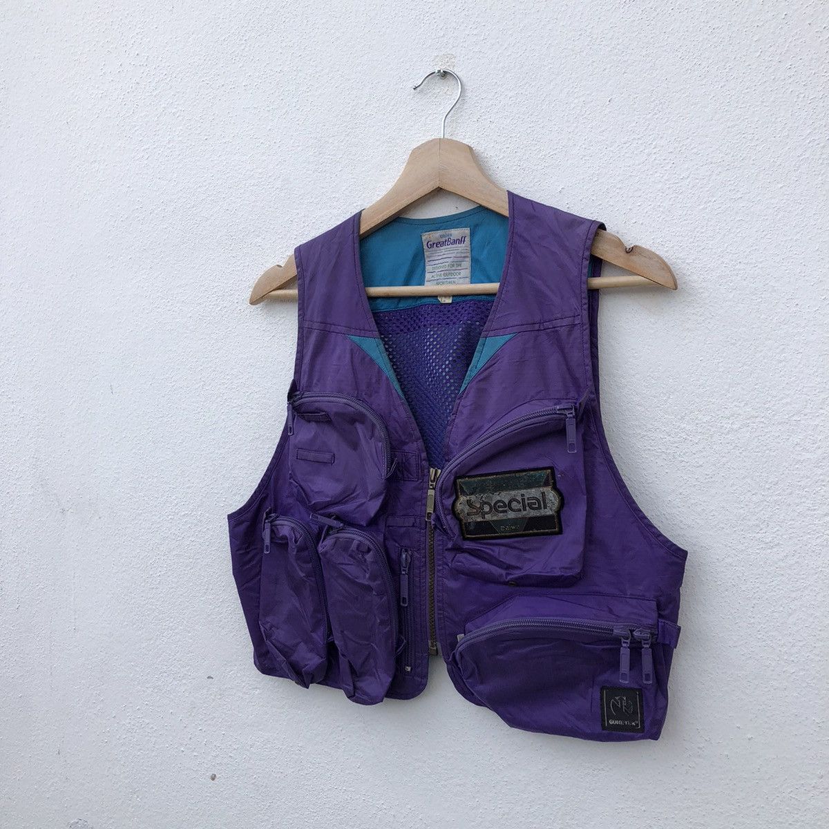 Goretex VINTAGE DAIWA GREATBANFF VEST MULTI POCKET GORETEX Size US M / EU 48-50 / 2 - 2 Thumbnail