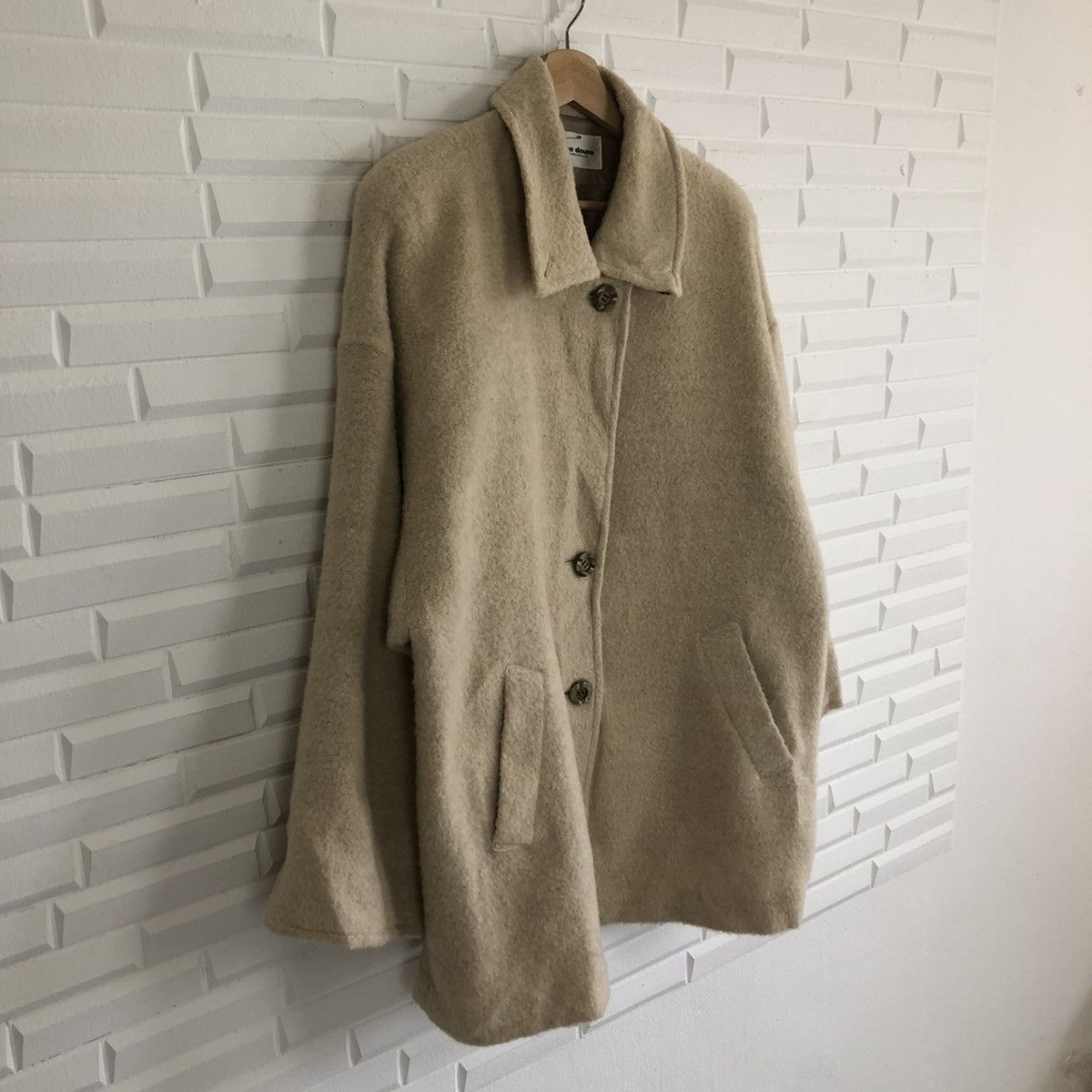 Japanese Brand VINTAGE POMME DOUCE LONG JACKET DOUBLE BREAST Size US L / EU 52-54 / 3 - 4 Thumbnail