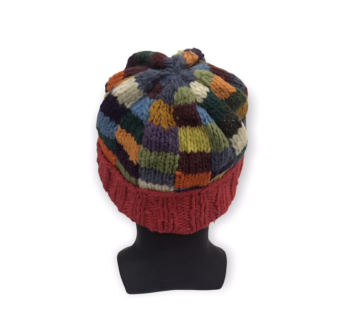 Japanese Brand Japanese Brand Ekeko Multicolour Knit Beanie Hat Size ONE SIZE - 4 Thumbnail