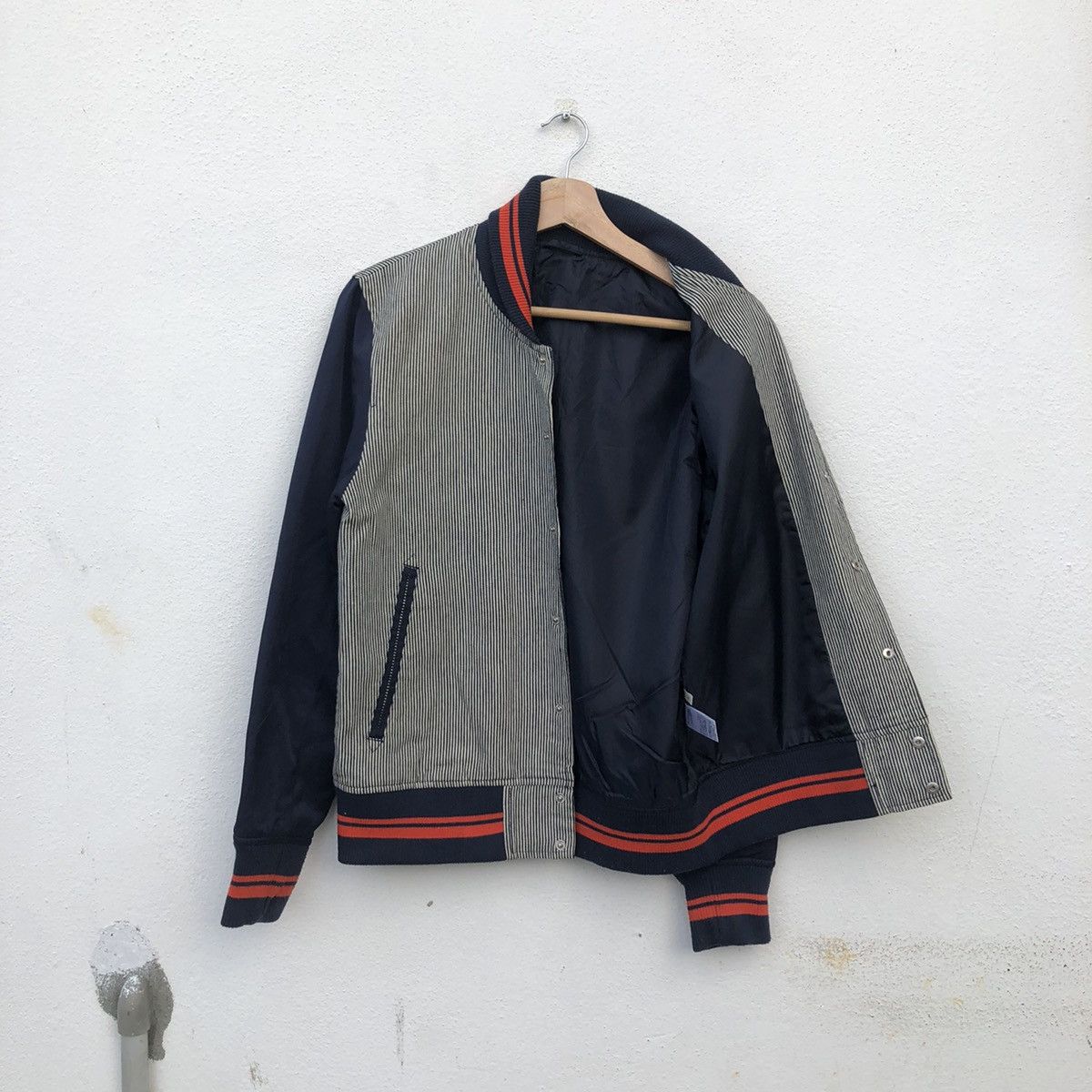 VARSITY JACKET JAPANESE BRAND RARE STYLE DESIGN
