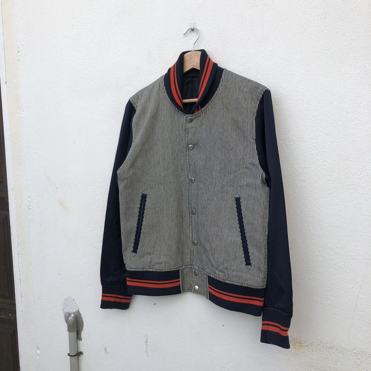 VARSITY JACKET JAPANESE BRAND RARE STYLE DESIGN