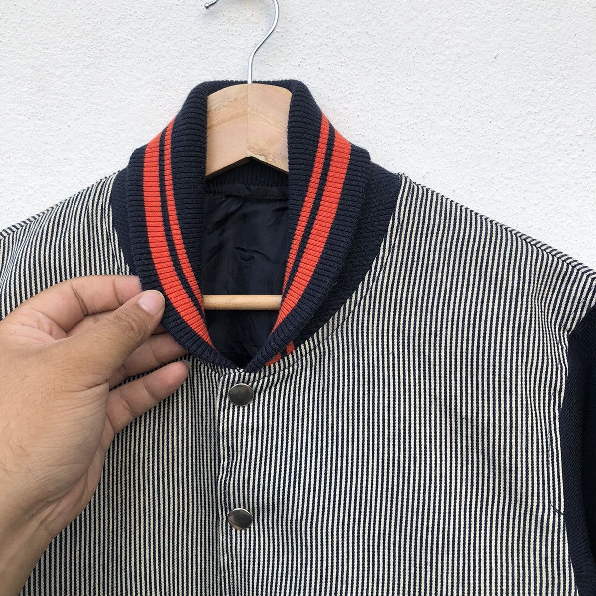 VARSITY JACKET JAPANESE BRAND RARE STYLE DESIGN