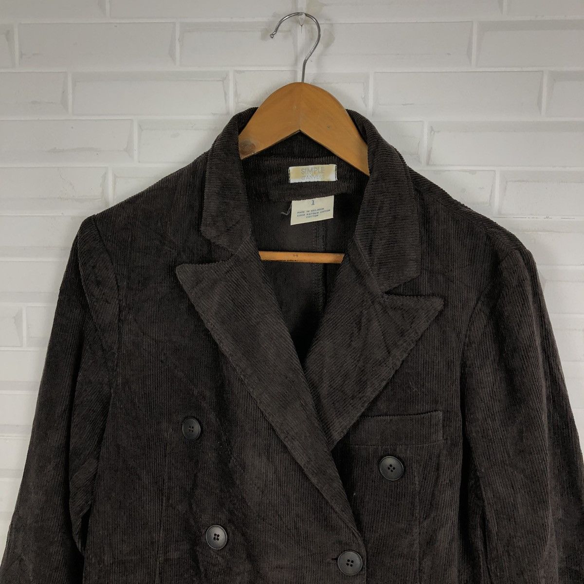 Japanese Brand SAMPLE D'ANVERS CORDUROY JACKET MADE IN BELGIUM Size US S / EU 44-46 / 1 - 2 Thumbnail