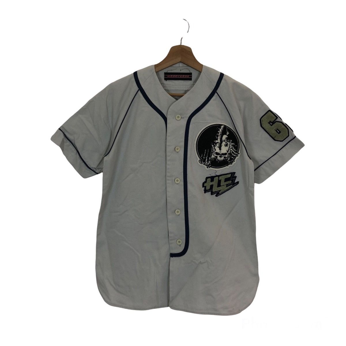 Japanese Brand HERETHERE SHORT SLEEVE SHIRT BIG LOGO PUNK STYLE DESIGN Size US M / EU 48-50 / 2 - 1 Thumbnail