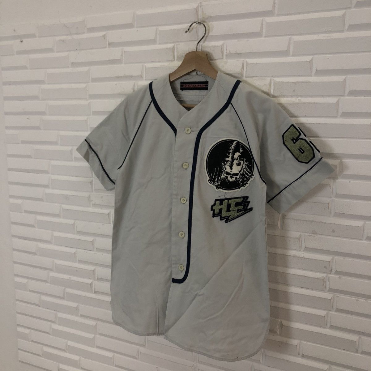 Japanese Brand HERETHERE SHORT SLEEVE SHIRT BIG LOGO PUNK STYLE DESIGN Size US M / EU 48-50 / 2 - 2 Thumbnail