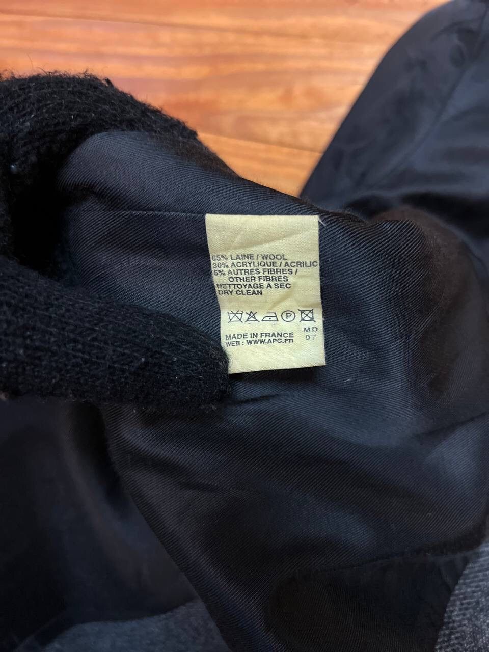 A.P.C. A.P.C JACKET FISHBONE LAINE WOOL WOMENS Size S / US 4 / IT 40 - 13 Thumbnail