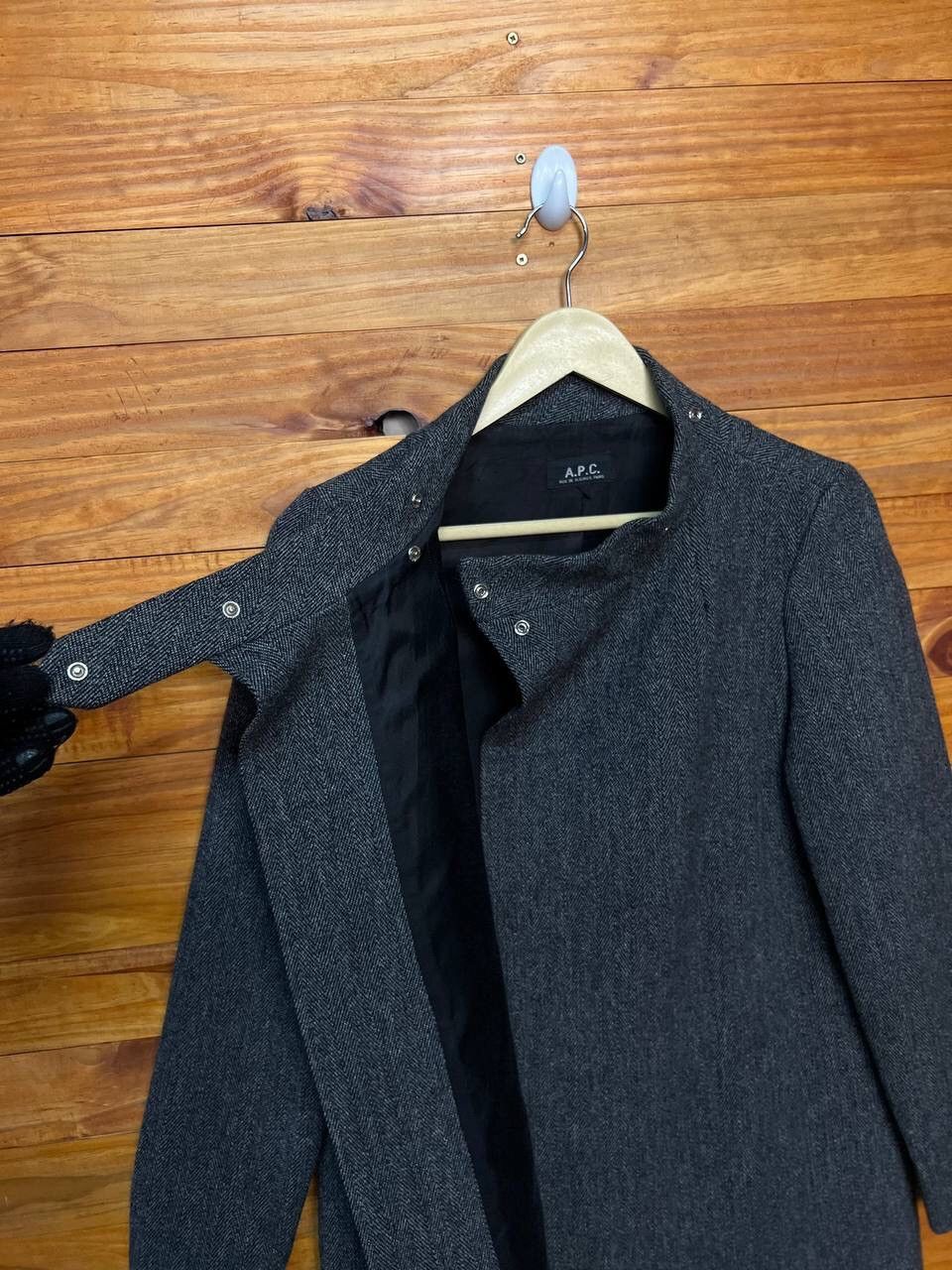A.P.C. A.P.C JACKET FISHBONE LAINE WOOL WOMENS Size S / US 4 / IT 40 - 11 Thumbnail
