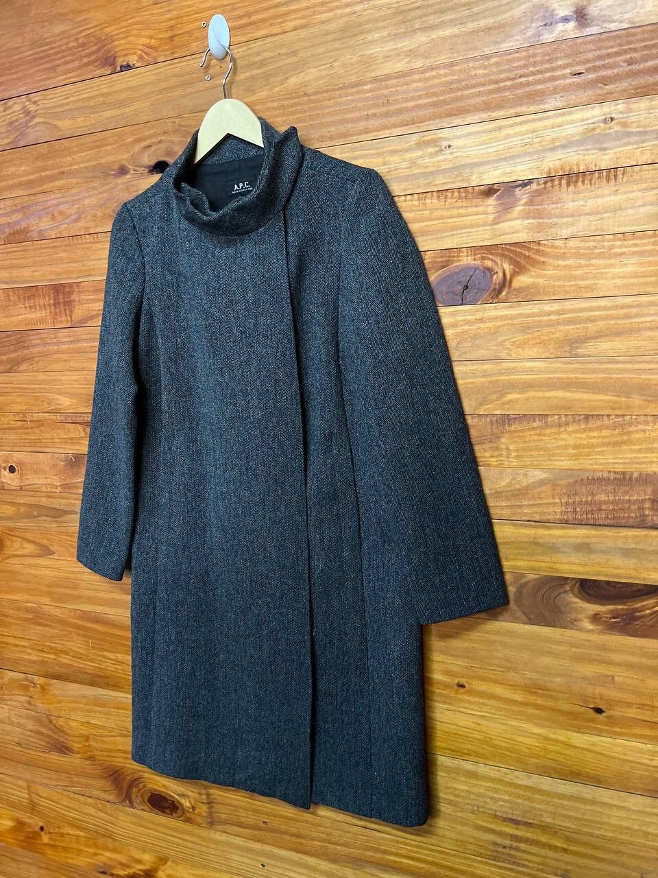 A.P.C. A.P.C JACKET FISHBONE LAINE WOOL WOMENS Size S / US 4 / IT 40 - 4 Thumbnail