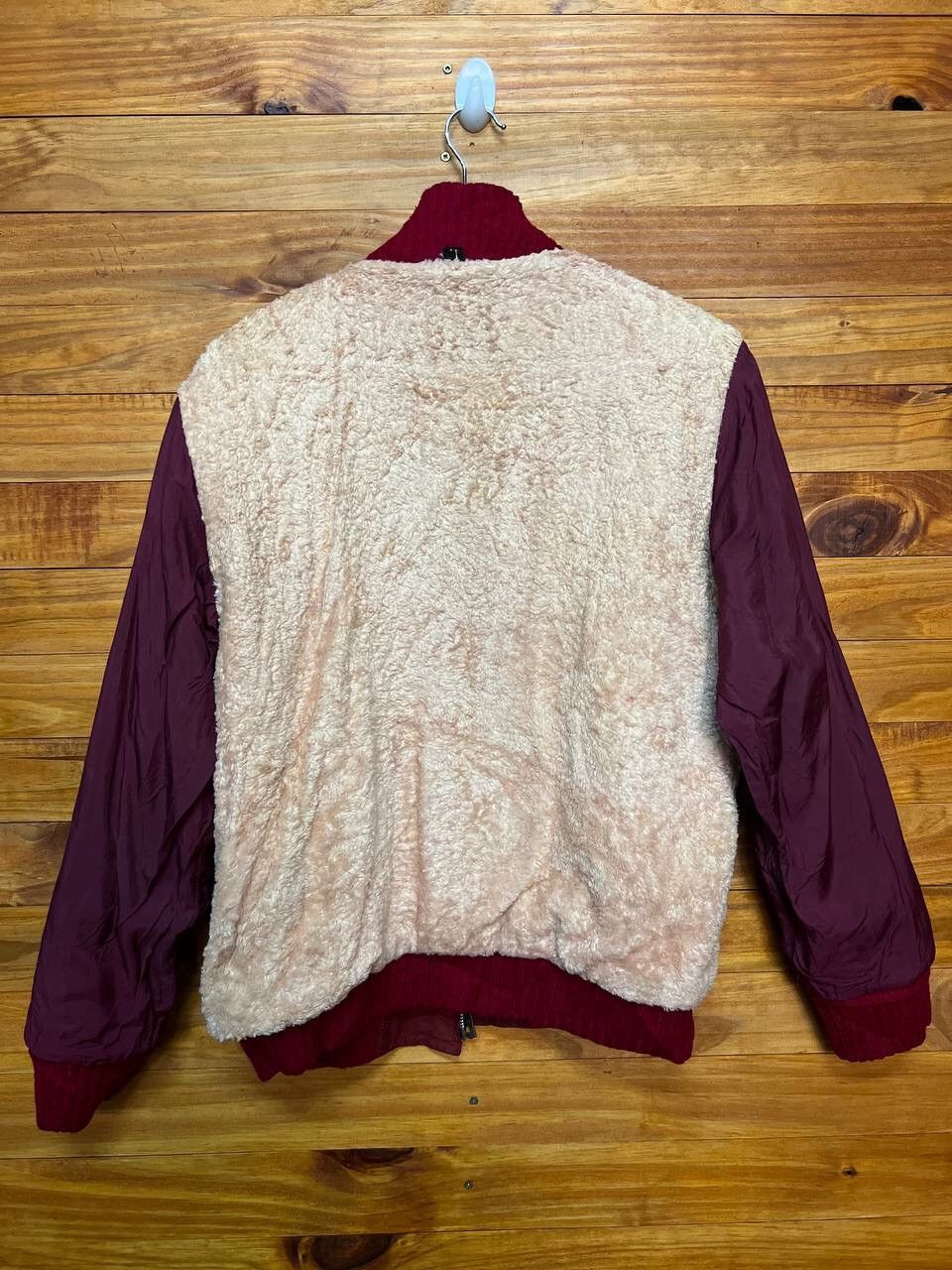 Leather VINTAGE FLEECE LINED LEATHER JACKET Size US L / EU 52-54 / 3 - 12 Thumbnail