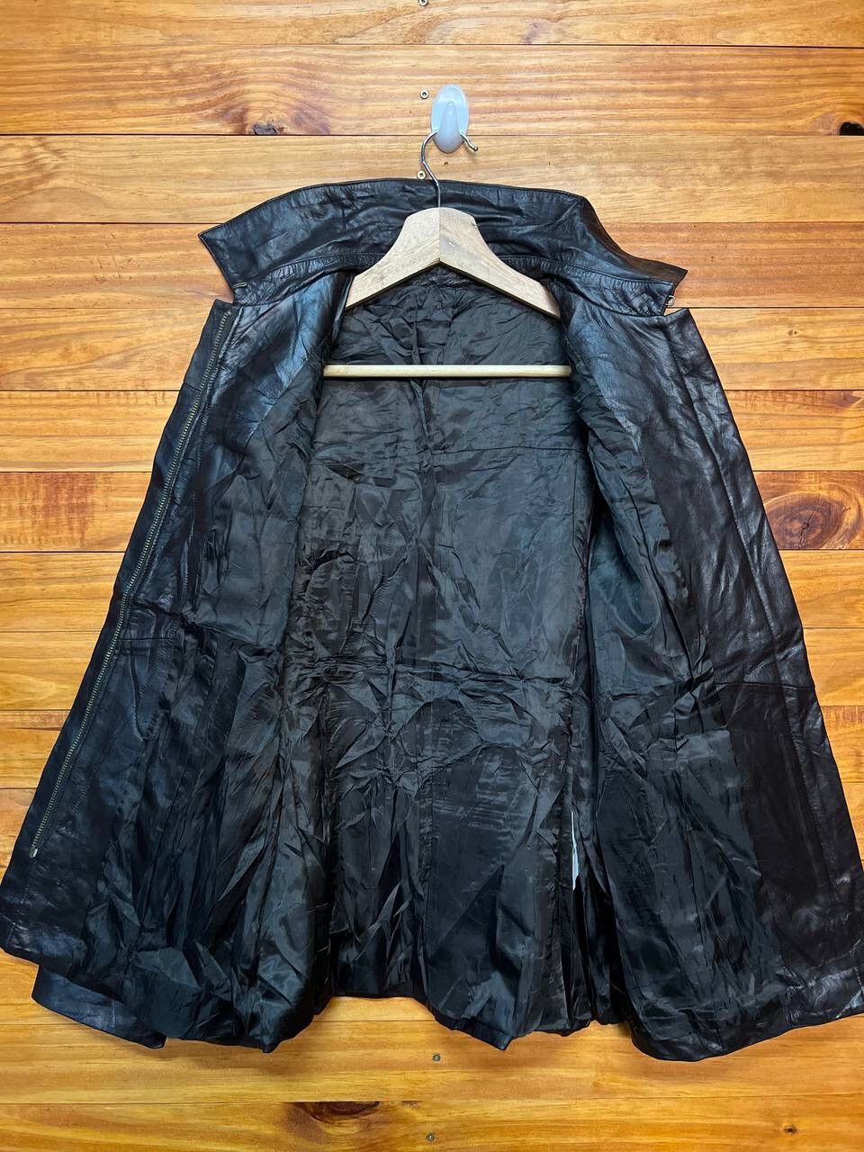 Leather VINTAGE ZIP UP LEATHER JACKET Size US S / EU 44-46 / 1 - 11 Thumbnail