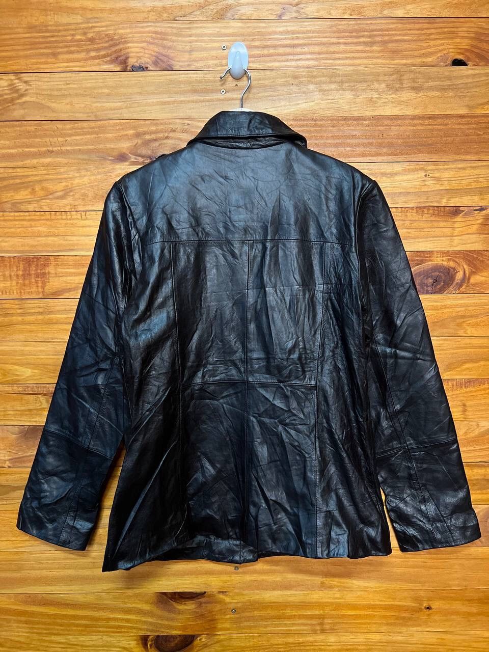 Leather VINTAGE ZIP UP LEATHER JACKET Size US S / EU 44-46 / 1 - 8 Thumbnail