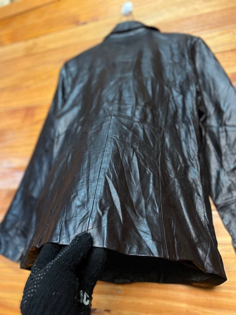 Leather VINTAGE ZIP UP LEATHER JACKET Size US S / EU 44-46 / 1 - 9 Thumbnail