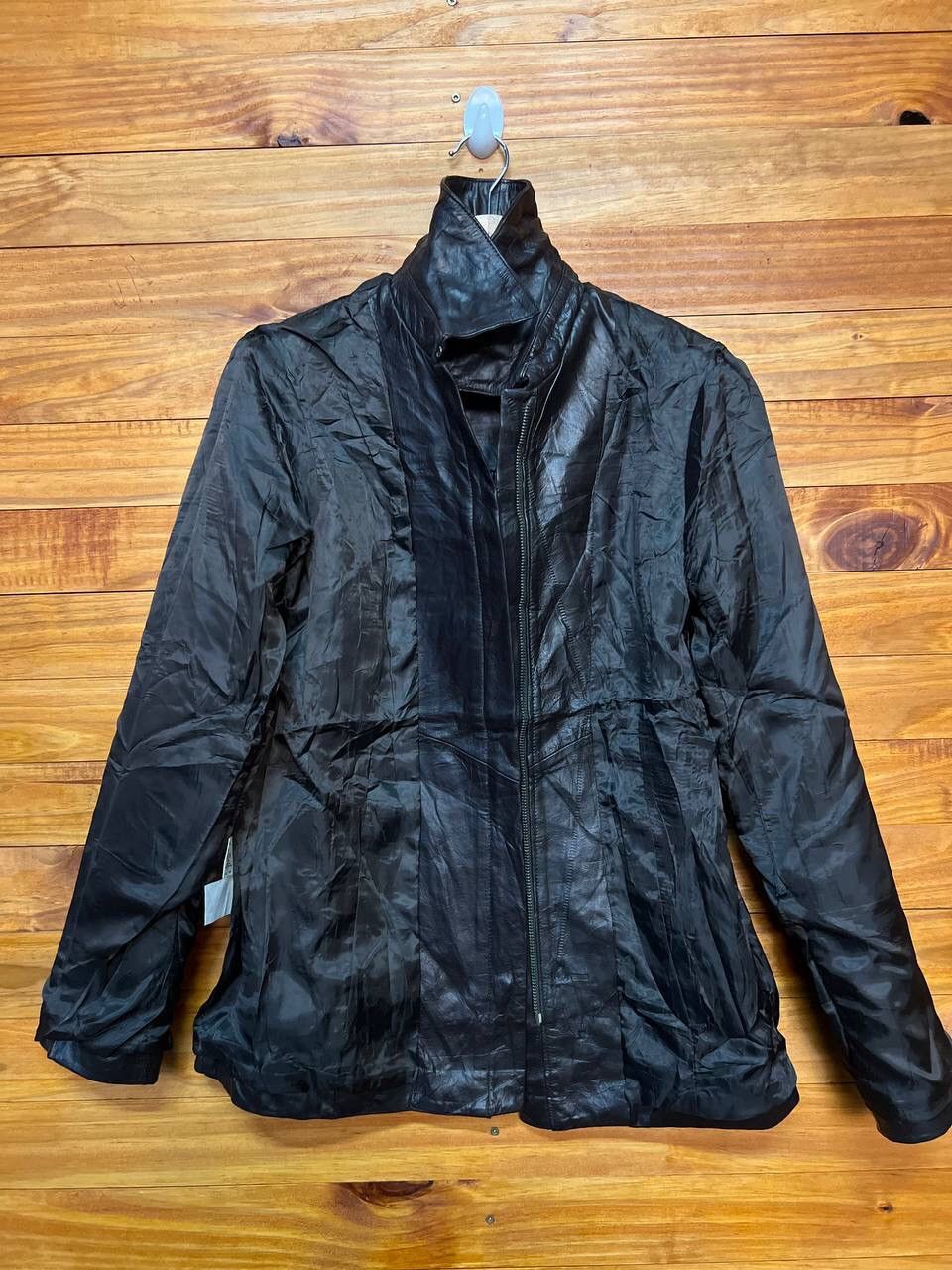 Leather VINTAGE ZIP UP LEATHER JACKET Size US S / EU 44-46 / 1 - 12 Thumbnail