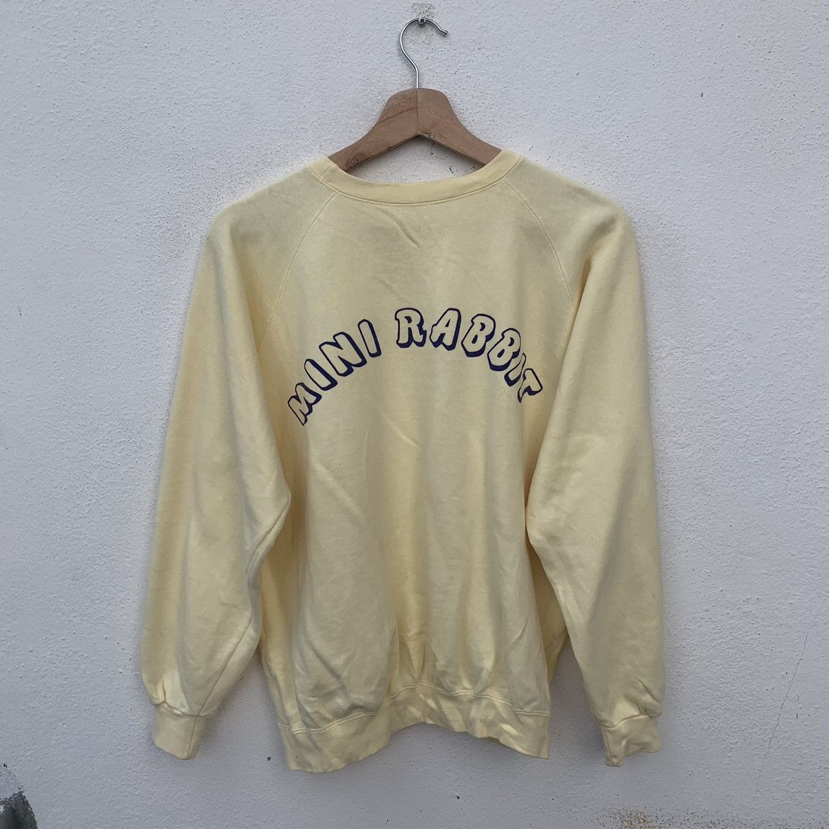 Japanese Brand VINTAGE MINI RABBIT BIG LOGO SWEATSHIRT CREWNECK Size US M / EU 48-50 / 2 - 2 Thumbnail